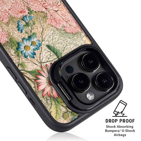 Marbled Paper by William Kilburn iPhone 16 Pro Kickstand Case